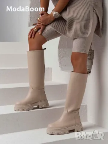 Равни Ботуши - Кожа