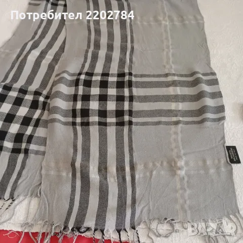 Мъжки елегантни шалове от естествена коприна и кашмир,шал, снимка 1