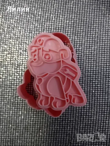  Резци/форми за сладки Пес патрул, снимка 7 - Форми - 47299539