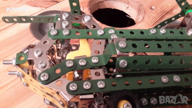 Играчка от стар метален конструктор , снимка 10 - Колекции - 37311441