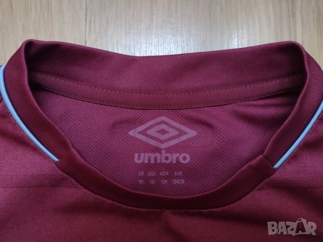 West Ham United / Umbro / детска футболна тениска , снимка 4 - Детски тениски и потници - 40623298