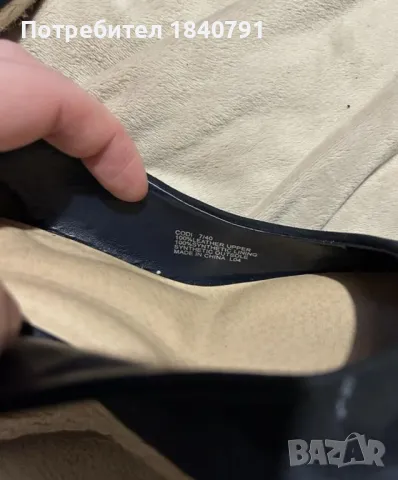 Сандали на платформа DUNE – тъмно сини, №40, снимка 3 - Сандали - 49398306