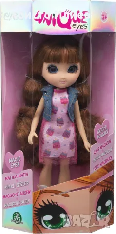 UNIQUE EYES Кукла с реалистични очи София 25см, снимка 3 - Кукли - 47658946