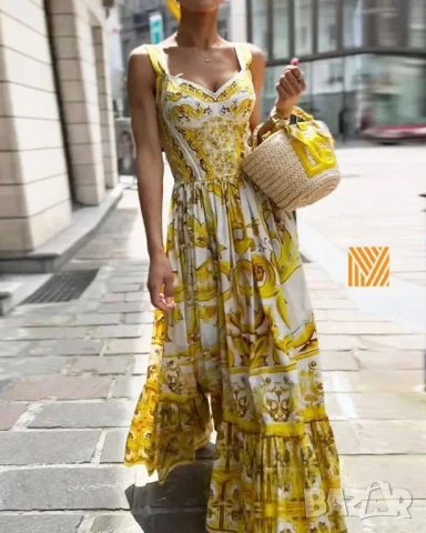 летни дълги  рокли , снимка 3 - Рокли - 50997346