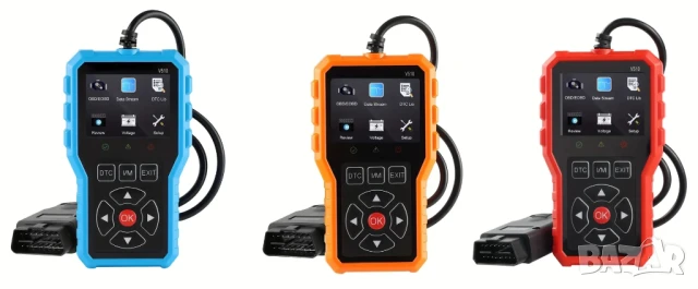 Full OBD2 EOBD автомобилен диагностичен кодочетец V510 