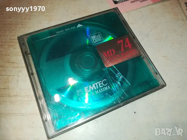 EMTEC MINIDISC-ВНОС SWISS 2309241156, снимка 6 - CD дискове - 47328277