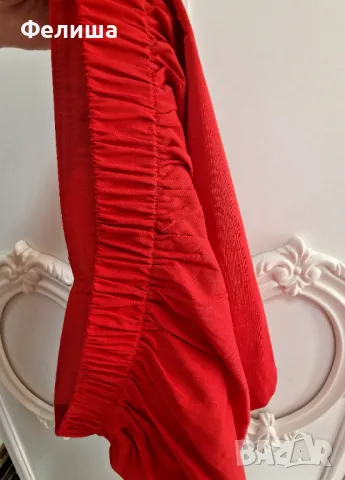 Уникален Кралски Наситено Червен Комплект Блейзър+Пола 2ХЛ, снимка 11 - Комплекти - 50121504