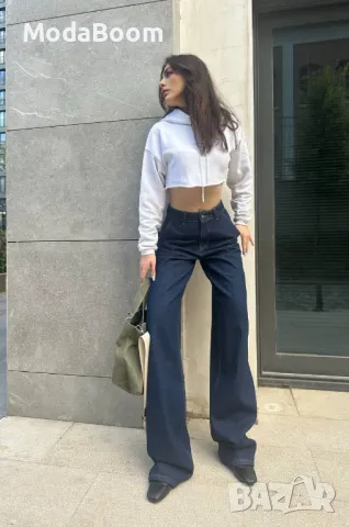 Сини дамски дънки 