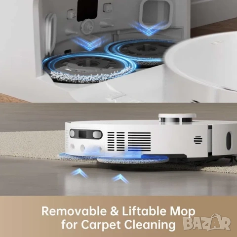 Прaхосмукачка робот Dreame X40 Ultra Complete (Като нова), снимка 8 - Прахосмукачки - 53420905