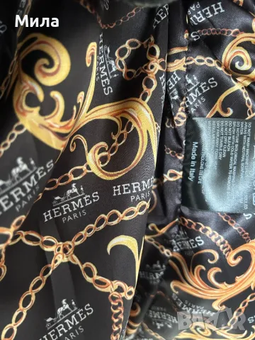 Стилно яке Hermes . Естественна кожа , снимка 4 - Якета - 49840627
