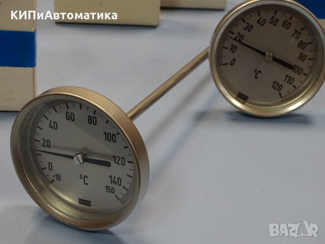индустриален термометър Wika thermometer ф100mm, -20/+400°C, L-30-480mm, снимка 6 - Резервни части за машини - 35490796