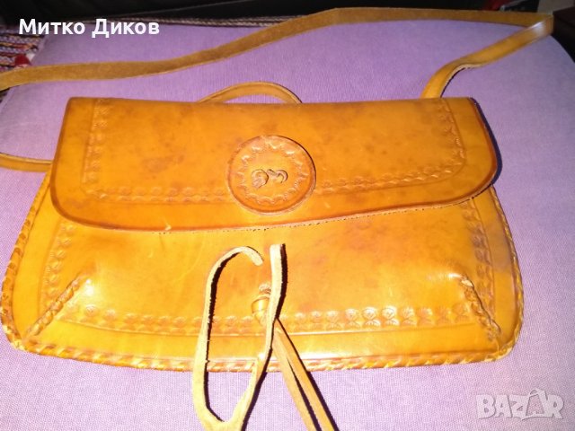 Женска чанта №15 естествена кожа 27х16см , снимка 8 - Чанти - 44052468