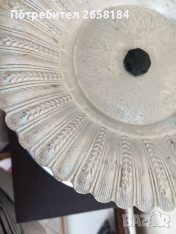 Поставка, метална, антикварна, снимка 4 - Антикварни и старинни предмети - 50604303