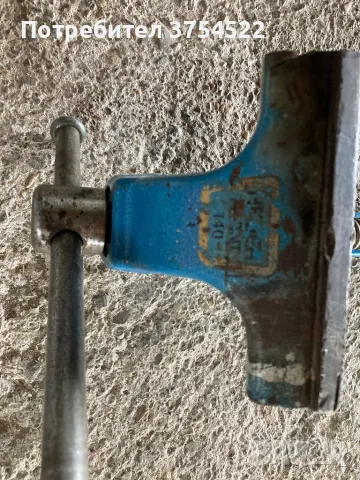 Професионално настолно менгеме Heuer 140 мм, снимка 8 - Менгемета - 50392983