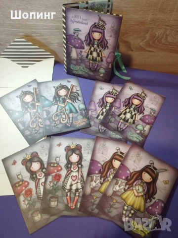 Седмичен планер и картички Santoro , снимка 13 - Други - 50598924