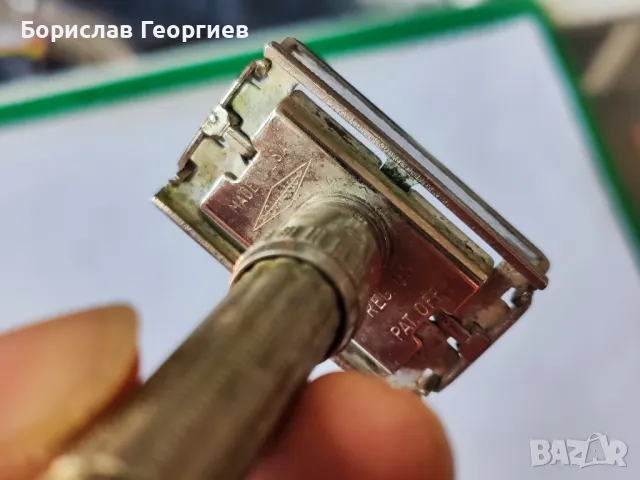 Самобръсначка Жилет gillette, снимка 4 - Антикварни и старинни предмети - 48115591