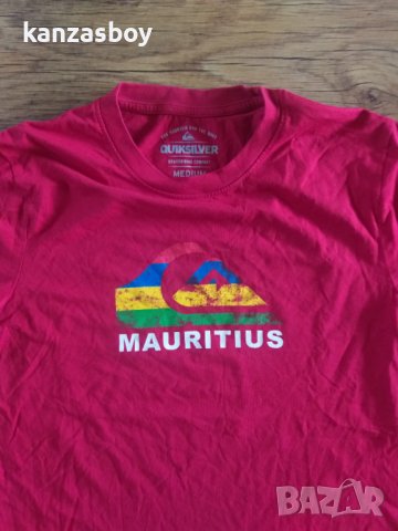 quiksilver - страхотна мъжка тениска КАТО НОВА, снимка 6 - Тениски - 36794750