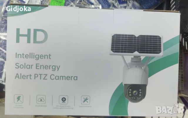 ICSee - 5MP Соларна 4G камера FULL HD, слот за SIM и SD карта, снимка 3 - IP камери - 50668481