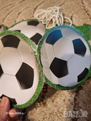 Парти украса "ФУТБОЛ", снимка 5 - Други - 50506986