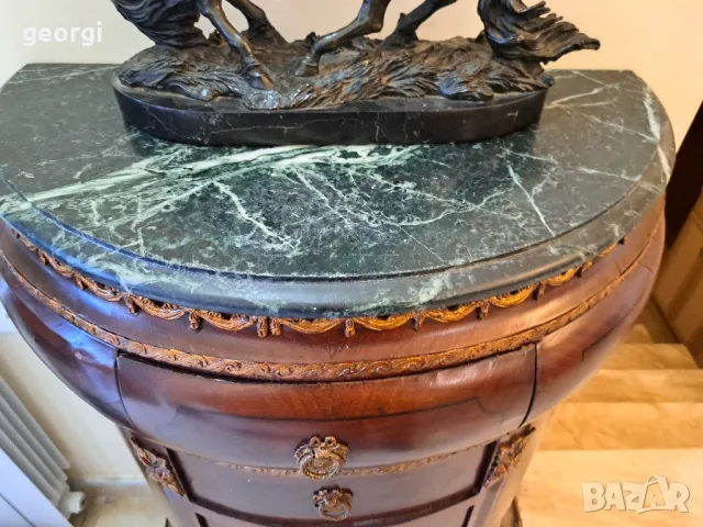 френски бароков комод, снимка 5 - Антикварни и старинни предмети - 49566860