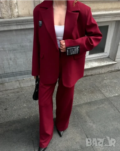 Дамска комплект от фино плетиво от две части , снимка 3 - Комплекти - 50452313