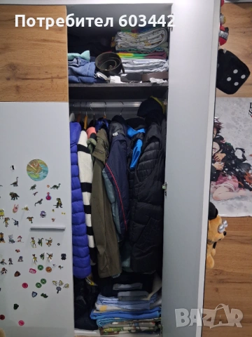 Гардероб 2×1.3×0.5, снимка 3 - Гардероби - 53401639