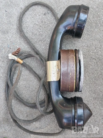 Винтидж тестова телефонна слушалка,телефон. , снимка 3 - Антикварни и старинни предмети - 51192564