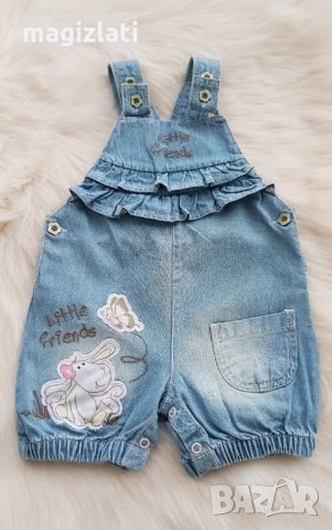 Дънков гащеризон 3-6 месеца , снимка 3 - Бебешки гащеризони - 33466917