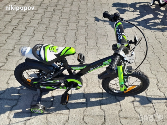 BYOX Велосипед 14" RAPID зелен, снимка 6 - Велосипеди - 53534441