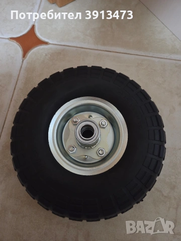 Чисто ново колело за транспортна количка 4,10/3,50-4, снимка 3 - Други стоки за дома - 53206224