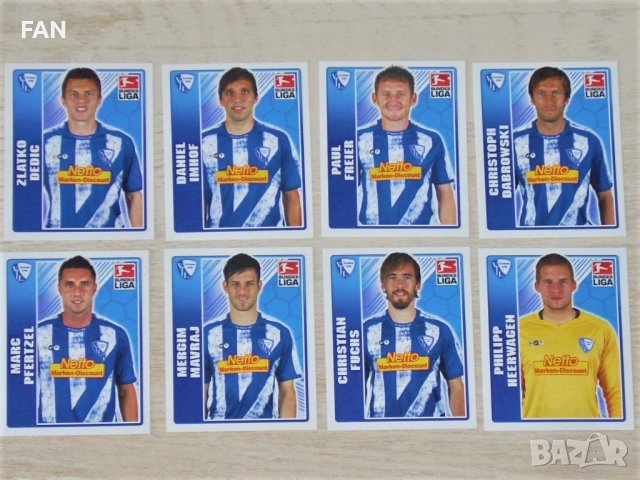 Комплект от 100 бр. футболни стикери от Бундеслигата TOPPS от сезон 2009/10, снимка 10 - Фен артикули - 25626916