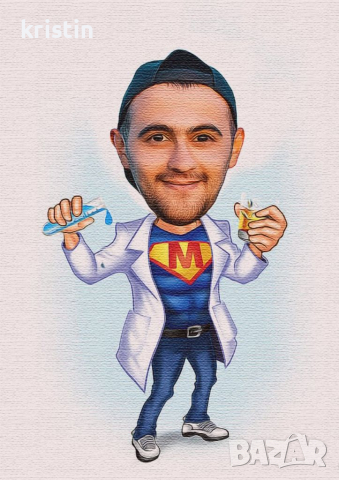 Карикатура по ваша снимка, снимка 12 - Картини - 36555632