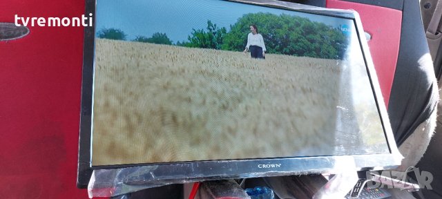 LЕD 24 телевизор на 12 волта за автомобил Crown модел 2433Т2, снимка 5 - Телевизори - 38119819