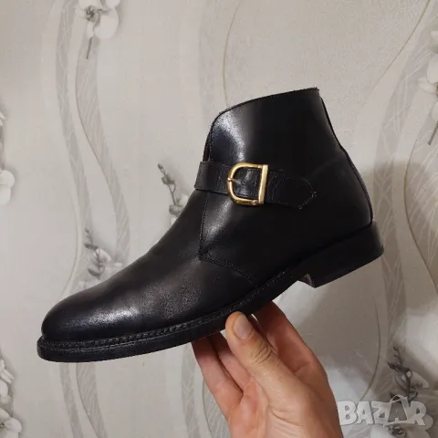 кожени бизнес обувки / боти Douglas  номер 42 1/2, снимка 10 - Мъжки боти - 47792793