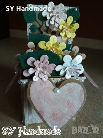 Ръчно изработена Pop Up кутия