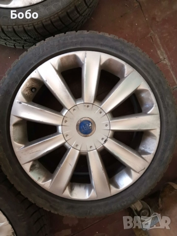 Продавам джанти 18ки от Fiat Croma с гуми 225/45/18, снимка 3 - Гуми и джанти - 51657404