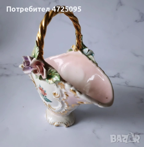 Италианска кошничка, снимка 4 - Декорация за дома - 53304194