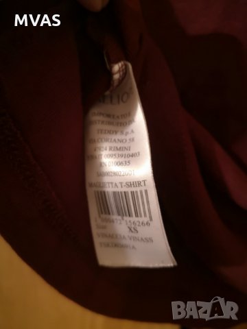 Нова блуза - 50% Calliope с дълъг ръкав бордо XS, снимка 3 - Блузи с дълъг ръкав и пуловери - 32326945