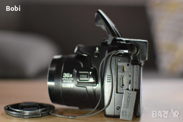 Nikon Coolpix P500 – 36x ZOOM | Отлично състояние | 2 батерии + зарядно + 32GB, снимка 4 - Фотоапарати - 53191274