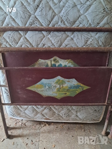 Табли за легло,стари ръчно рисувани, снимка 5 - Спални и легла - 52133947