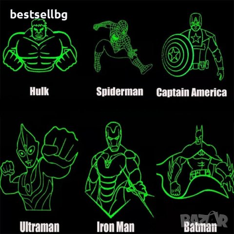 Мощен акумулаторен зелен лазер с приставки фигури за деца нов модел, снимка 3 - Измервателни инструменти - 40798509