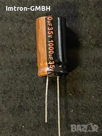 Кондензатор Lelon  1000mF  35V 105C, снимка 1 - Друга електроника - 43969324