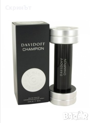 Davidoff Champion EDT 90 ML, мъжки оригинален парфюм, снимка 1 - Мъжки парфюми - 43682566