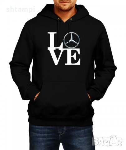 Мъжки Суитчър/Суитшърт  Mercedes LOVE 