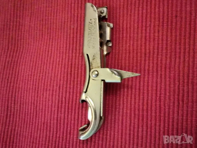 Стар професионален тирбушон. , снимка 3 - Аксесоари за кухня - 50402521