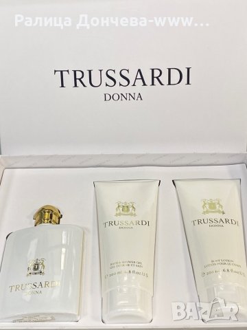 ПАРФЮМЕН ПОДАРЪЧЕН КОМПЛЕКТ-TRUSSARDI DONNA, снимка 1