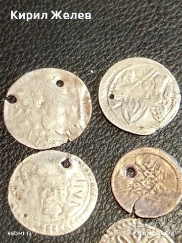 Лот сребърни монети Турция 10 броя продупчени за НАКИТ, НОСИЯ, ЗАБРАДКА КОЛЕКЦИЯ 52211, снимка 2 - Нумизматика и бонистика - 52442227