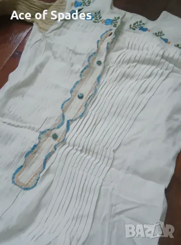 Перфектна Автентична Женска Риза Част от Народна Носия , снимка 10 - Антикварни и старинни предмети - 49884682