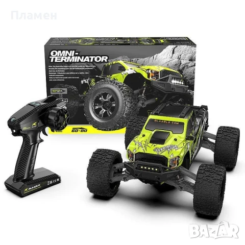 Количка с дистанционно управление Rlaarlo Omni Terminator 1:10 Scale RTR Безчетков мотор 2200 mAh