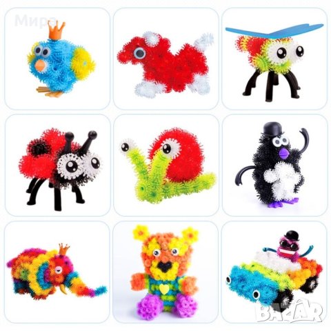 Bunchems Конструктор Mega Pack , снимка 3 - Конструктори - 43334682